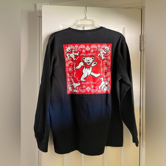 Grateful Dead Bear Bandana Longsleeve men’s shirts